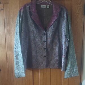 Chico's Silk Jacket